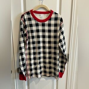 Hanna Andersson Buffalo Plaid Christmas Pajamas- men’s